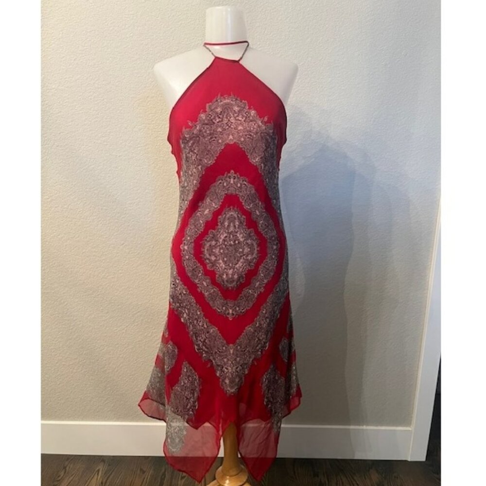 BCBGMAXAZRIA Sleeveless Chili Dress